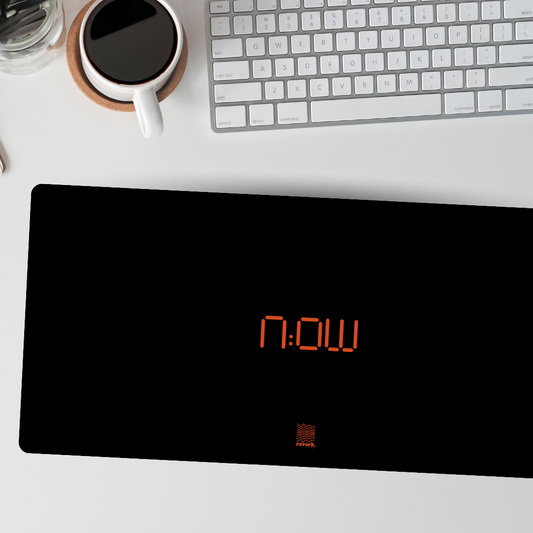 Time Is Now Desk Mat | HeroGrip