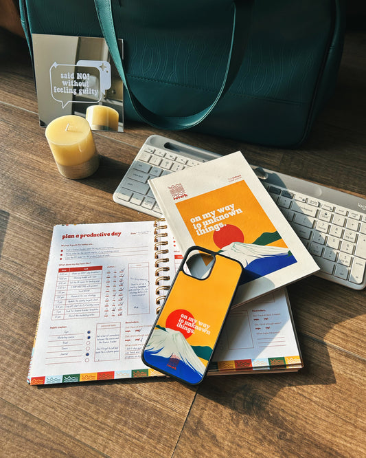 travel journal diary and iphone case 1