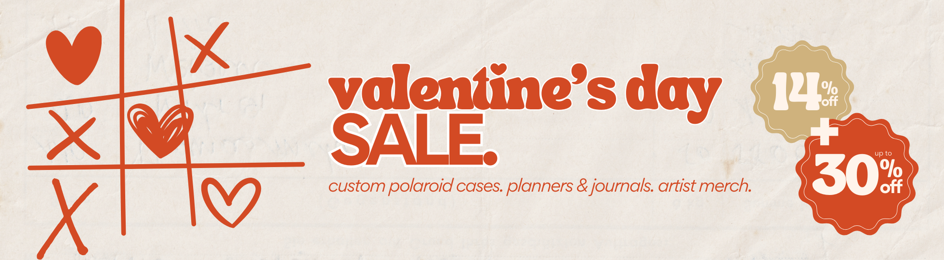 Valentines Day Sale Banner