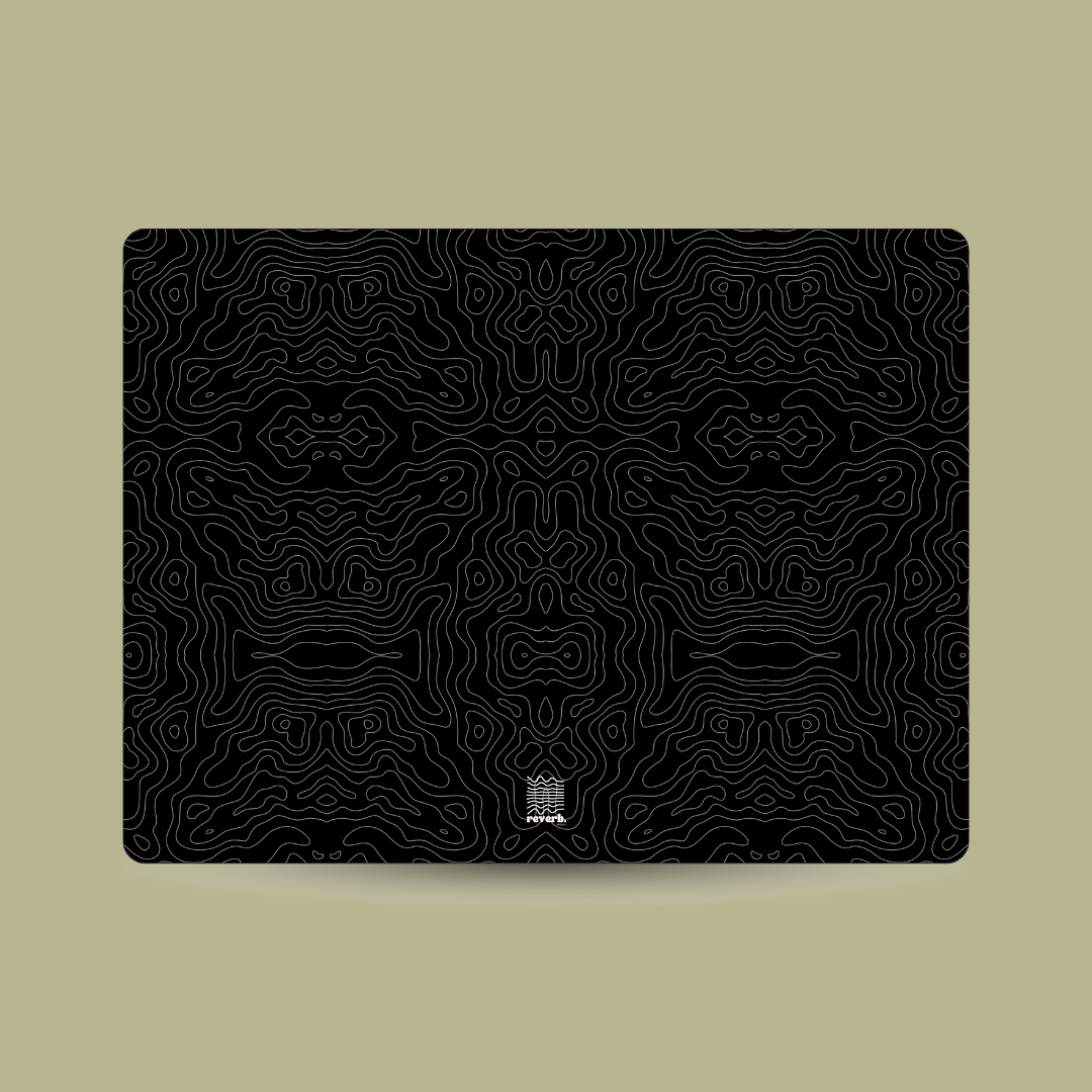 Psychedelic Black | Macbook & Laptop Sleeve