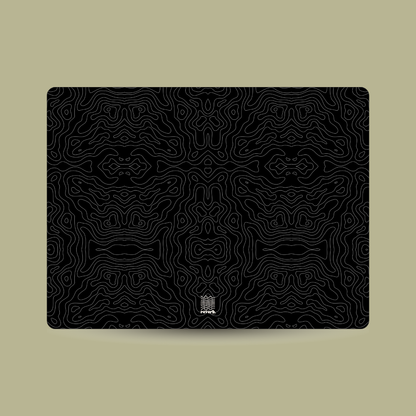 Psychedelic Black | Macbook & Laptop Sleeve