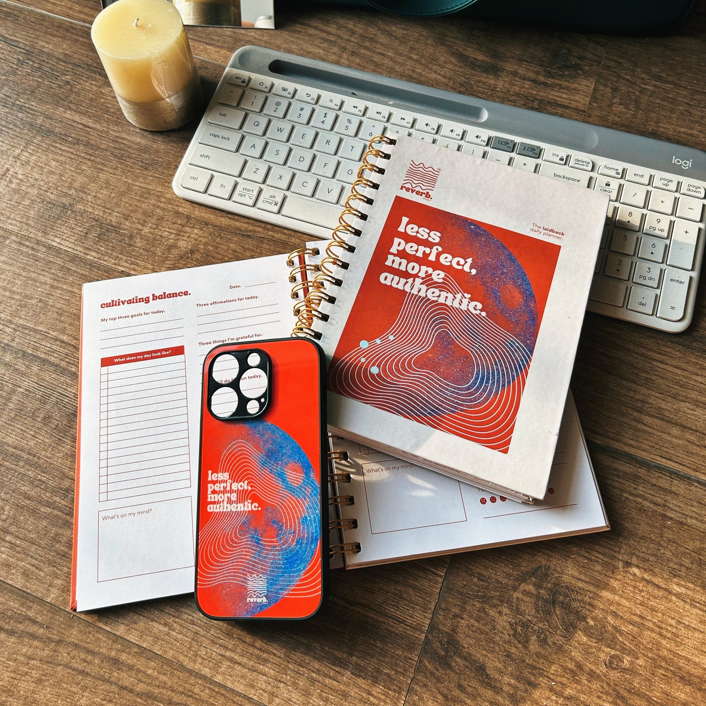 Laid Back Planner Journal and Phone Case 2
