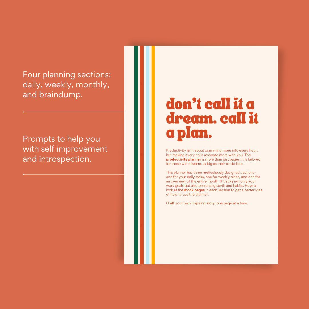 don't call it a dream. call it a plan 02