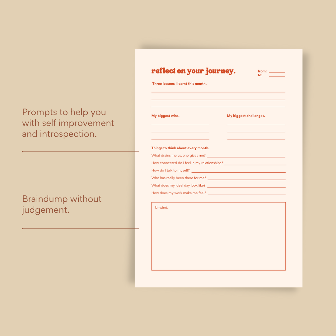 reflect on your journey blank page buy journals now 01