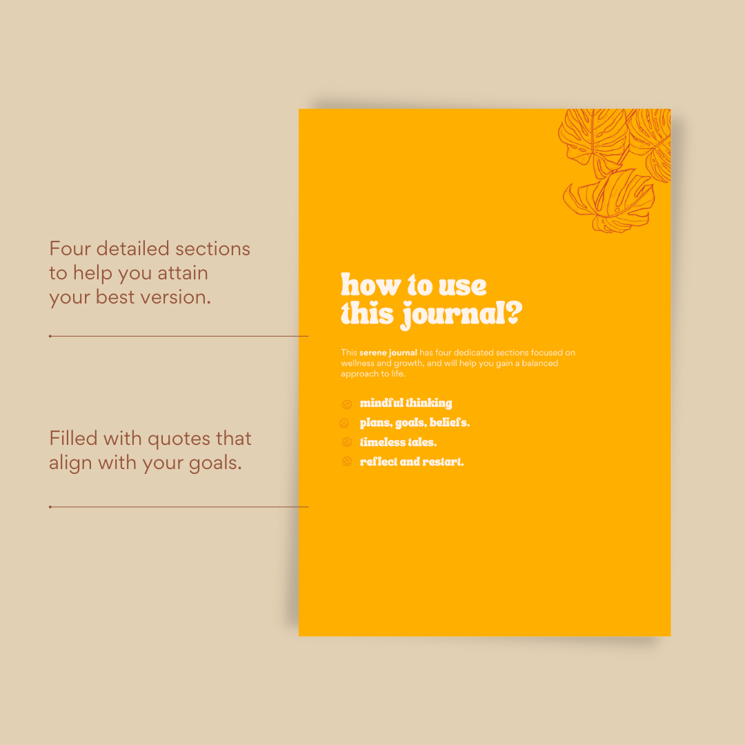 how to use this journal? 