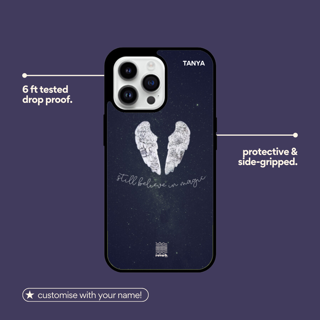 Iphone Case With Wings and Name