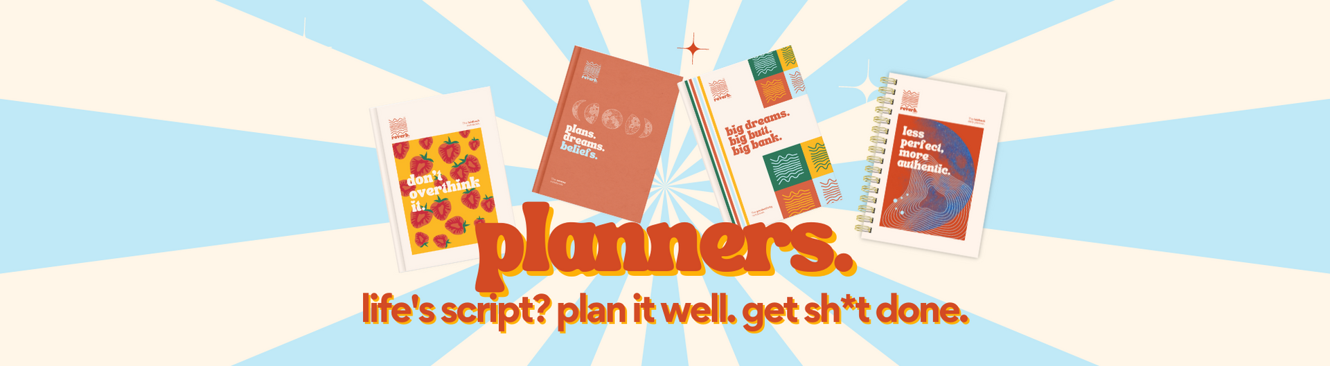 life is a script plan it banner buy journal now