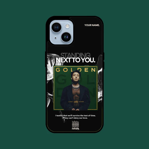 Golden POP Edit iphone case